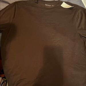 Abercrombie & Fitch Brown Short Sleeve Tee